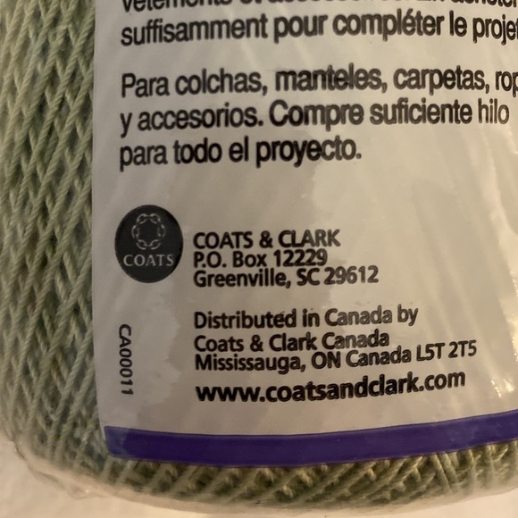 Aunt Lydia’s, Size 10 Crochet Thread, NWT,  forest green color - Picture 7 of 8